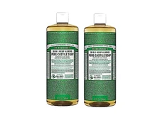 Dr. Bronner's Magic Pure Castile Liquid Soap Bodywash - Almond-32 fl oz (2 PACK)