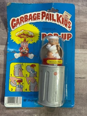 Garbage Pail Kids ''MAULED PAUL'' Pop-Up Imperial Toys 1986 SEALED G4