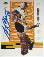 GERRY CHEEVERS SIGNED PARKHURST ORIGINAL SIX BRUINS CARD AUTOGRAPH AUTOGRAPH!