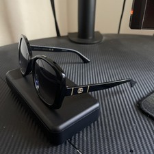 Gucci Grey Gradient Square Ladies Sunglasses GG0762S 001 56 GG0762S 001 56
