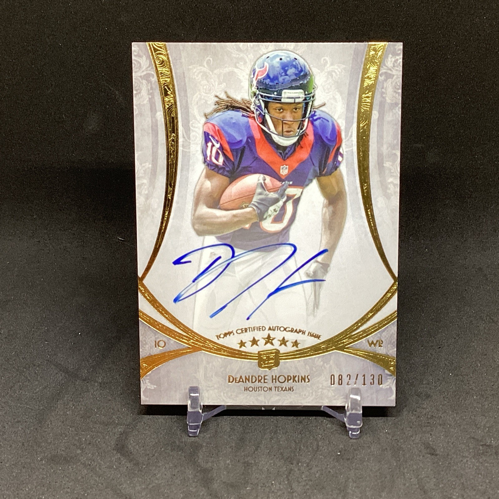 DeAndre Hopkins Topps Five Star Futures Autograph #DH Base