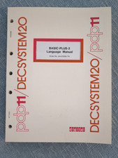 Digital Equipment Corp DEC SYSTEM20 / PDP11 Basic Plus-2 Language Manual 1977
