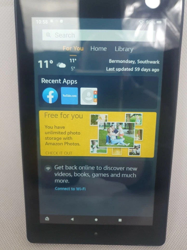 Amazon Fire 7 (7th Generation) 7" 16GB Wi-Fi Tablet - Black - Image 4 of 4