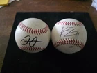Konnor Griffin/Termarr Johnson Signed Game Used Minor League Baseballs