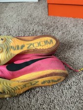 Nike Air Zoom Maxfly 2 Track Spikes Pink FD8395-102 US 10.5 Bag Box