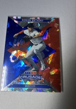 2025 Panini Crusade - Crusade Roman Anthony, Roman Anthony #95 Blue Cracked Ice 