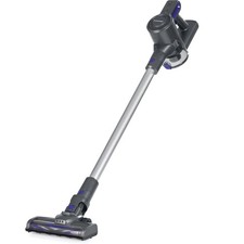 CLEANmaxx Akku Zyklonstaubsauger 3-fach Filter Anthrazit/Blau