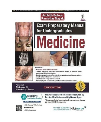Exam Preparatory Manual for Undergraduates: Medicine, Boloor, Archith, M.D.; Nay