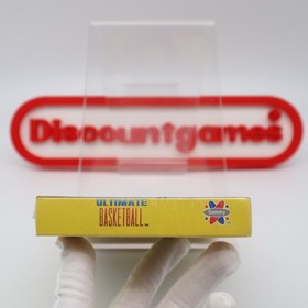 NES Nintendo ULTIMATE BASKETBALL - NEW & Factory Sealed with Authentic H-Seam!