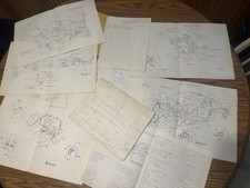 Vintage 70s Bricklin Manual Guide Diagram Dealership Ephemera Lot