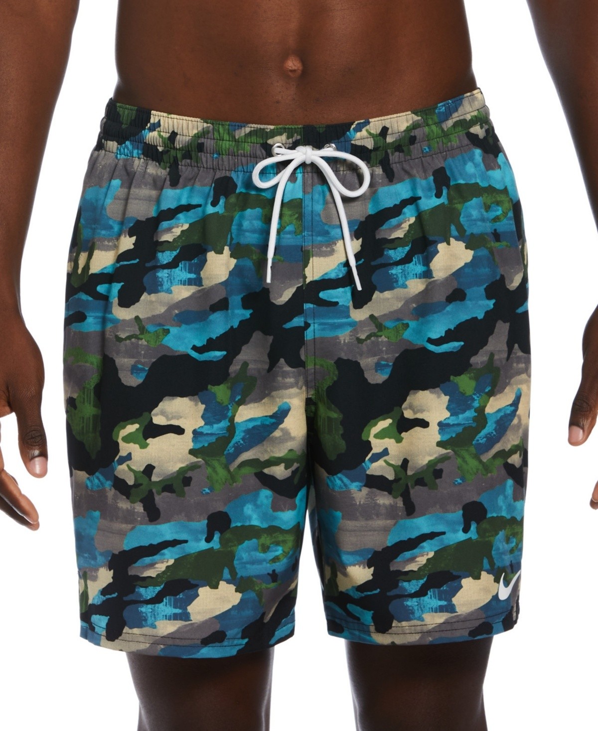 Мужские плавки Nike Regular fit Swimming Trunks XL Черный камуфляж