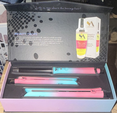 Straight Ahead Bionic Trio Hair Straightener & Curling Iron Set