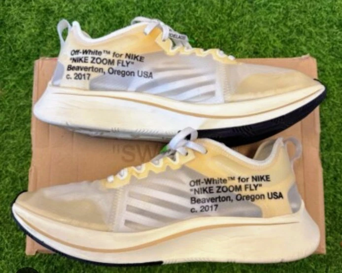 Off-White × Nike Zoom Fly 27.5 Off-White x Nike Zoom Fly SP 