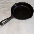 RESTORED Wagner Ware Z #3 6-1/2” Cast Iron Skillet Double Spout SEASONED