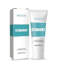 Protein Hair Straightening Cream, Silk & Gloss Hair Straightening Cream 60ml