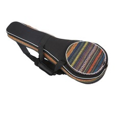 Borsa Mandolino Facile Trasporto Portatile Stile Etnico Tracolla Regolabile Musica BLW