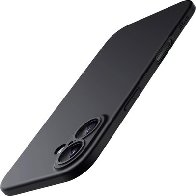 JETech Dünn Hülle für iPhone 17 6,3 Zoll, Ultra Slim Leicht Handyhülle (Schwarz)