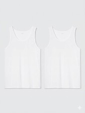 UNIQLO Japan MEN AIRism Deodorant Mesh Tank Top 2set XS-3XL NEW