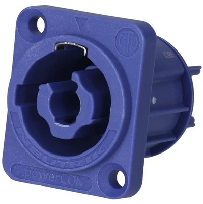Neutrik NAC3MPXXA - PowerCon Einbaustecker, blau - Bild 1 von 4