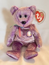 Ty Beanie Babies "DREAMER" Bear 2002 Plush Toy for Ages 3 Years and Up