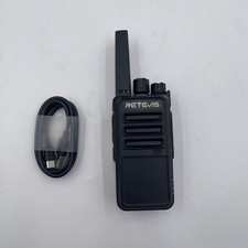 Retevis RT68H 2 Way Radio Long Range 1 Pack Rechargeable Walkie Talkie