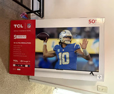 TCL S Series 50 in 4K UHD 2160p Google TV Smart LED TV Black