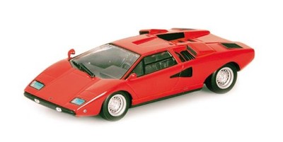 Minichamps 1:87 LAMBORGHINI COUNTACH LP 400 - 1974 - RED