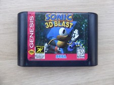 Sonic 3D Blast Sega Genesis Cart Only Tested Cartridge Only.