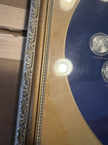 US Commemorative Gallery 50 US Quarter Dollar Collection Display Uncirculated - Picture 8 of 10