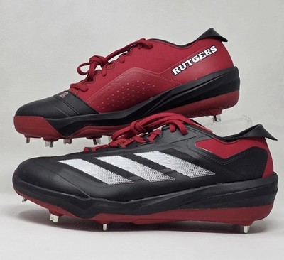 Adidas Adizero Impact PE Rutgers NCAA Baseball Cleats Men’s Size 11.5 JR3048 New adidas Men main image 3