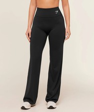 Training Straight Leg Leggings Black -Gymshark 2827