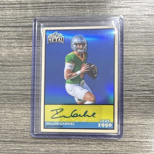 Leaf 2026 Leaf Metal 1950 Auto Dillon Gabriel LA-DG1 Oregon Ducks 5/5