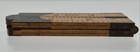 MINT ANTIQUE NO. 32 BOXWOOD & BRASS 12 INCH FOUR-FOLD CALIPER RULE HAS ALL PINS — photo 4