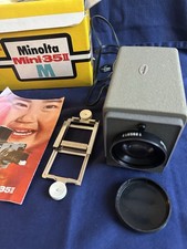 Vintage Minolta Mini-35II M Camera Slide Projector w/Box  Manual, Works