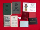 SOVIET Union COMMUNISM propaganda set of various documents of the USSR 8p. № 16