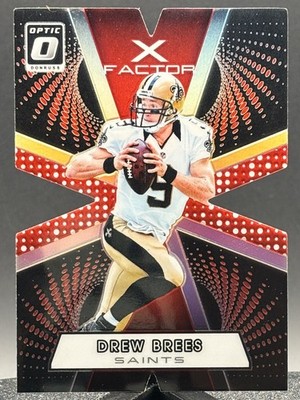 2016 Optic X Factor Drew Brees Red /99 Saints