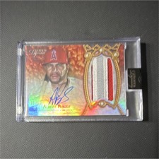 Topps Autograph Patch Albert Pujols Dynasty Baseball Card 8/10 DAP-AP2