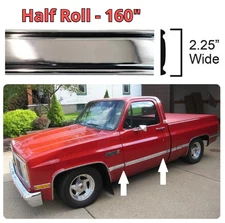 Automotive Authority 1973-1987 Chevy GMC Chrome Side Body Trim Molding C10 C20