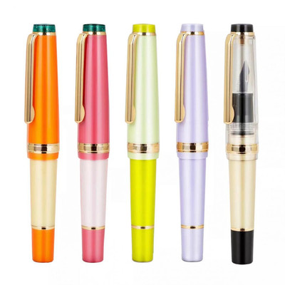 2026 JinHao 82 Mini Resin Fountain Pen Extra Fine/0.38mm Fine/0.5mm For Teacher