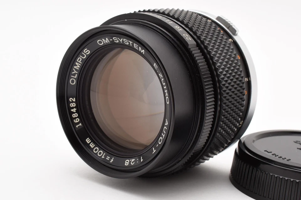 [Casi COMO NUEVO] Lente teleobjetivo Olympus OM-SYSTEM Zuiko Auto-T 100 mm f/2,8 JAPÓN Foto 3 de 4