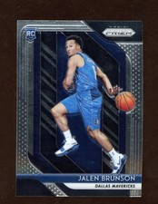 2018-19 Panini Prizm #250 Jalen Brunson Rookie RC