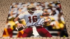 CHRIS WEINKE SIGNED 8X10 PHOTO AUTOGRAPH FLORIDA STATE FOOTBALL NOLES HEISMAN