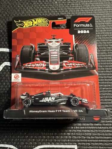 2025 Hot Wheels~Premium Formula 1~2024 Money Gram Haas F1 Team #27