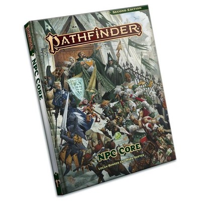 Paizo Pathfinder 2E Npc Core Rpg Stat Blocks Book