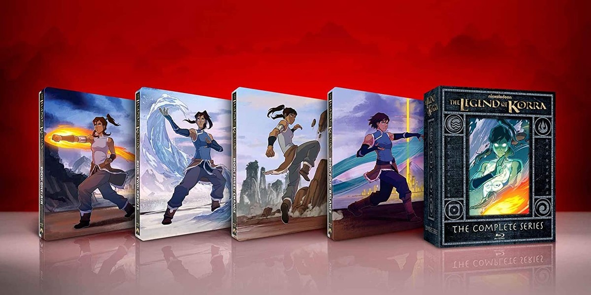 The Legend of Korra: The Complete Series Limited Edition SteelBook  Collection