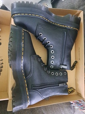 Dr. Martens Jadon III Pisa Leather Platform Boots | SIZE 9