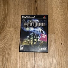 The Haunted Mansion / PlayStation 2 PS2 / CIB W Reg Card + Movie Ticket NearMInt