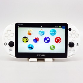 Sony Playstation PS Vita Glacier White PCH-2000 ZA22 Console only PSV Slim Used