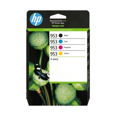 HP 953 4 Farben Tintenpatrone Multipack - (6ZC69AE)