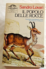 SANDRO LOVARI IL POPOLO DELLE ROCCE RIZZOLI L'ORNITORINCO 1983 PRIMA EDIZIONE
